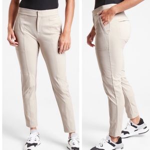 Athleta Wander Stash  Pants Light khaki Tan -Style 353676-05 size 10